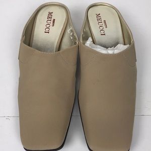 Sesto Meucci Mules.  Size 7 NWOT. Italian